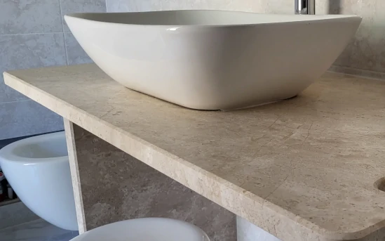 Basi lavandino in marmo P.I.L. Gran min