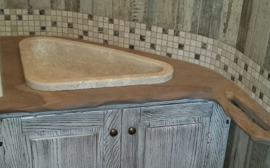 Arredo bagno in marmo P.I.L. Gran min