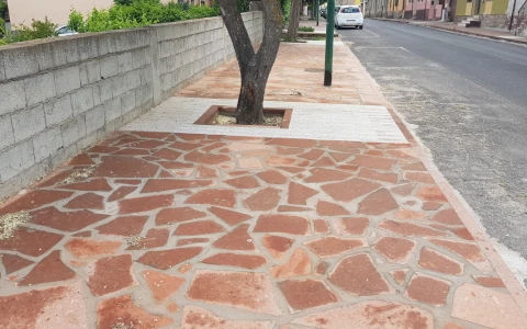 Marciapiede in granito P.I.L. Gran min