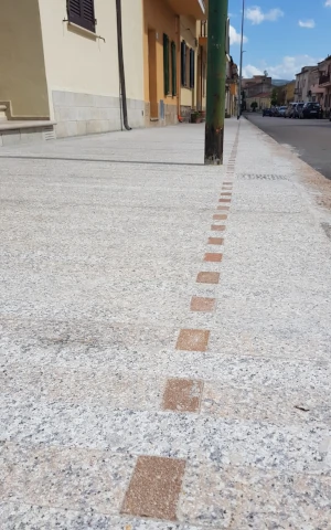 Pavimentazioni urbane in granito P.I.L. Gran min