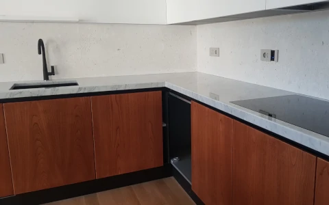 Top cucine in marmo bianco P.I.L. Gran min