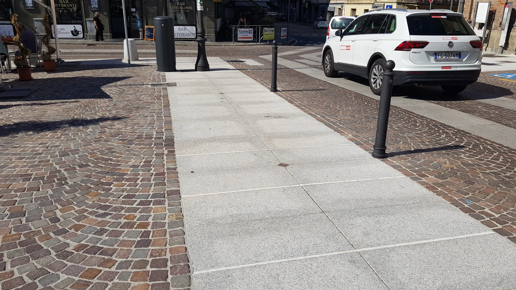 Pavimentazione urbana in granito P.i.l. Gran